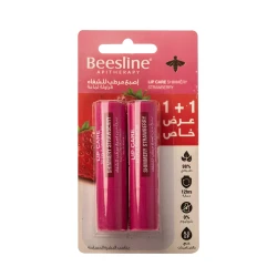  Beesline Lip Care Shimmery Strawberry 4gm 1+1 OFFER